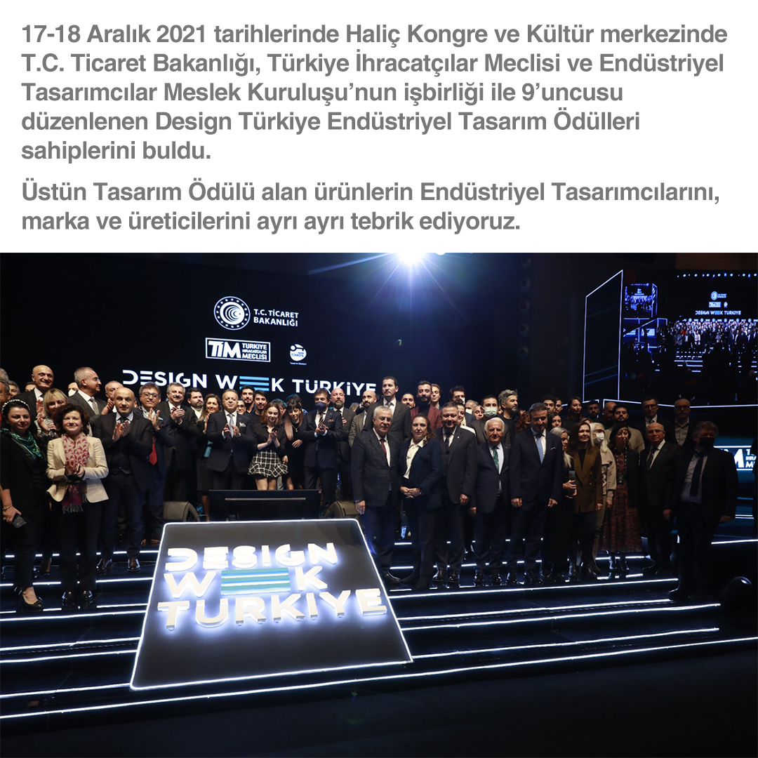 9. Design Türkiye Endüstriyel Tasarım Ödülleri